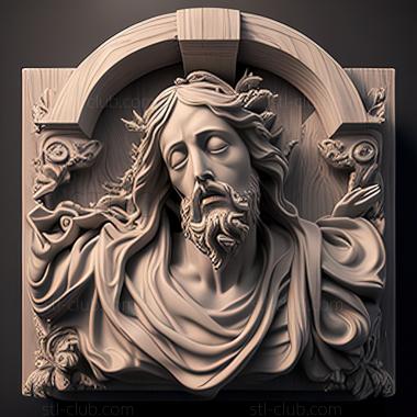 3D model st jesus (STL)